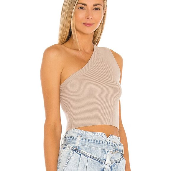 Camila Coelho, Truffle Top in Tan | Size: M - Picture 3 of 8